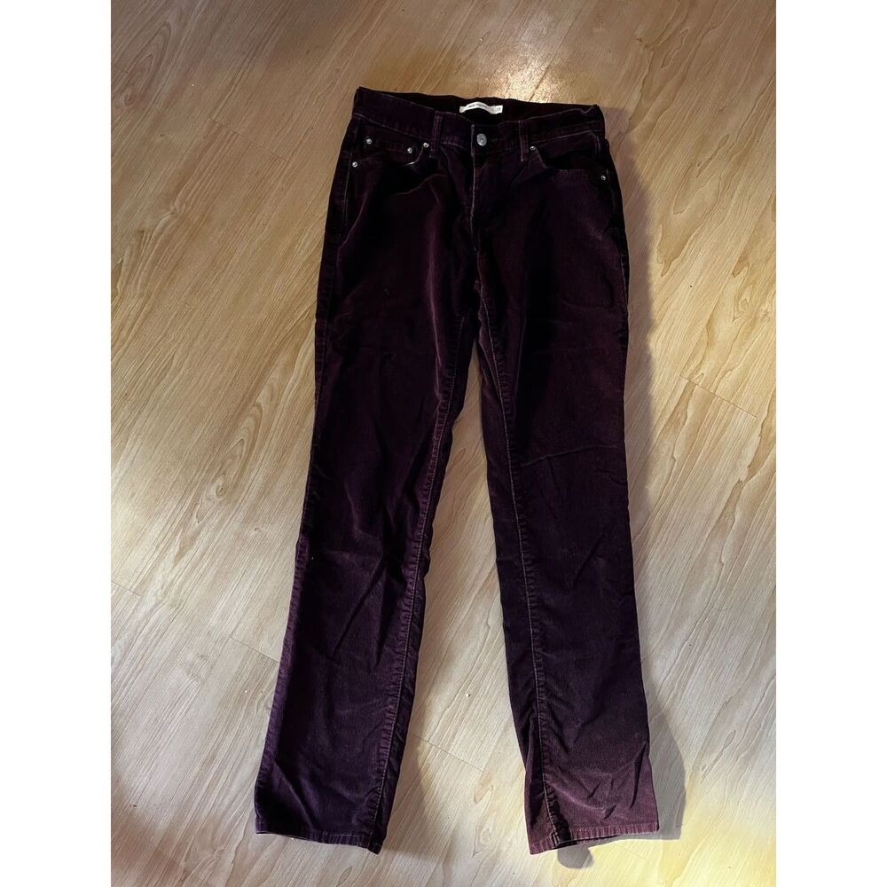 505 straight 28 levis corduroy pants womens size small 6